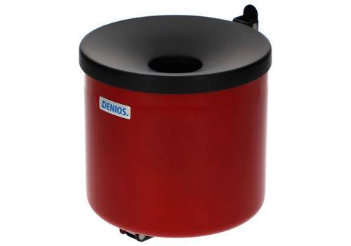 Selbstlöschender Wandascher, 2,4 Liter Volumen, rot-2