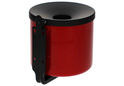 Selbstlöschender Wandascher, 2,4 Liter Volumen, rot-3