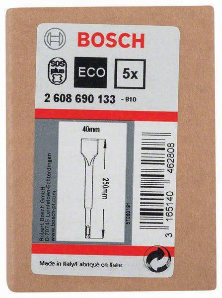 Spatmeißel Gesamt-L.250mm Schneiden-B.40mm SDS-plus 5er Pk.BOSCH-1