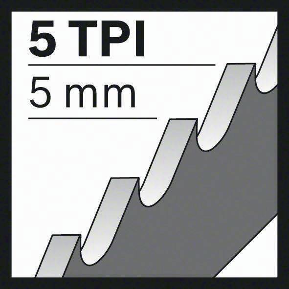 Symbolbild für Säbelsägeblatt S 1531 L, Top for Wood, 25er-Pack