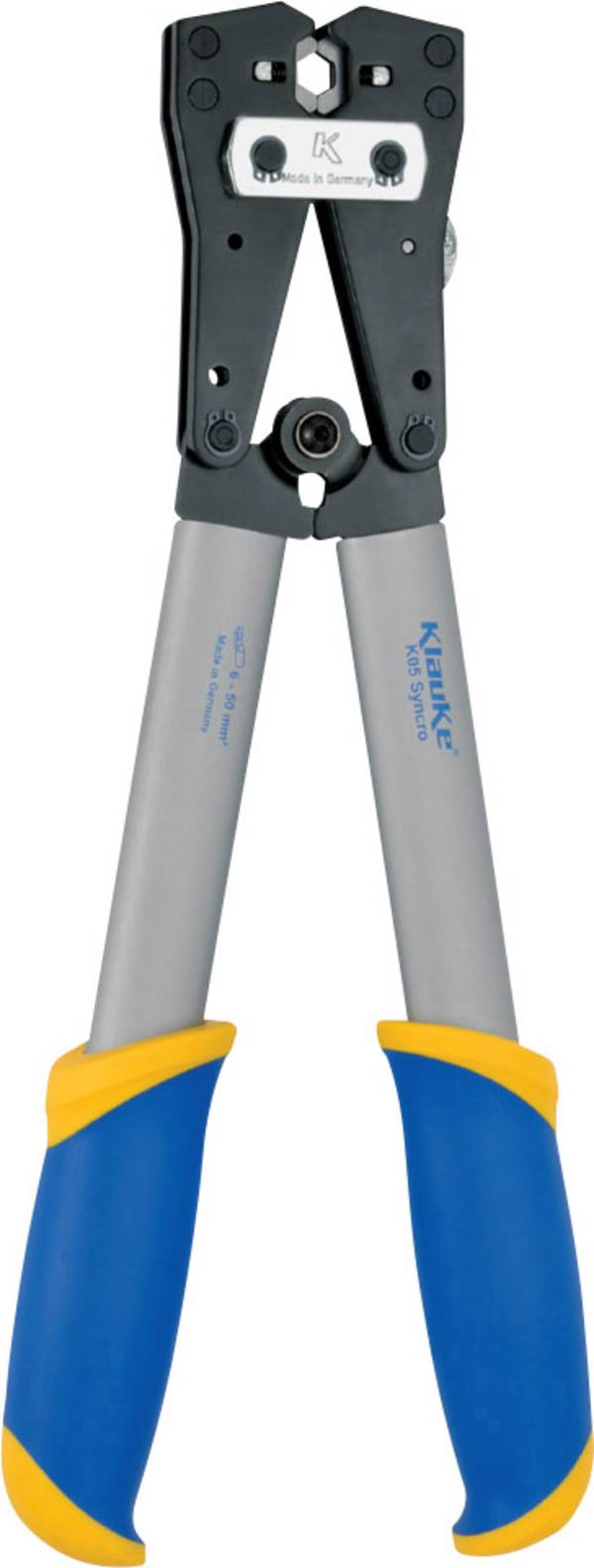 Klauke  K05 Presszange  Rohrkabelschuhe, Rohrverbinder 6 bis 50 mm²