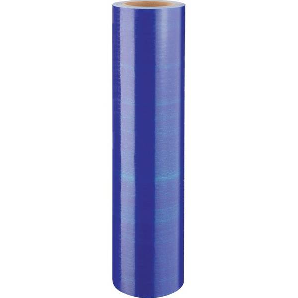 Glasschutzfolie 100m x500mm blau-transparent