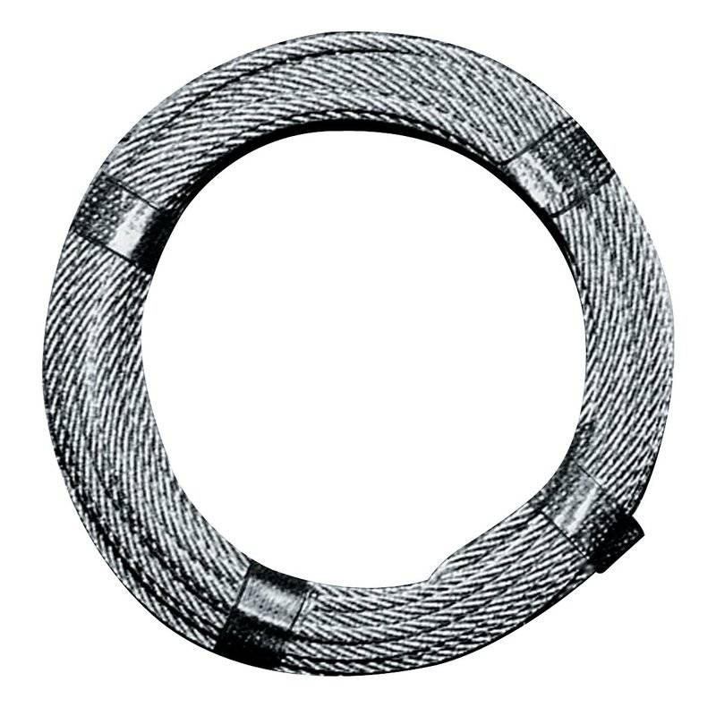 Drahtseil verz.D.8mm L.40m 6x12+1FE Mindestbruchkraft 23,54kN-0