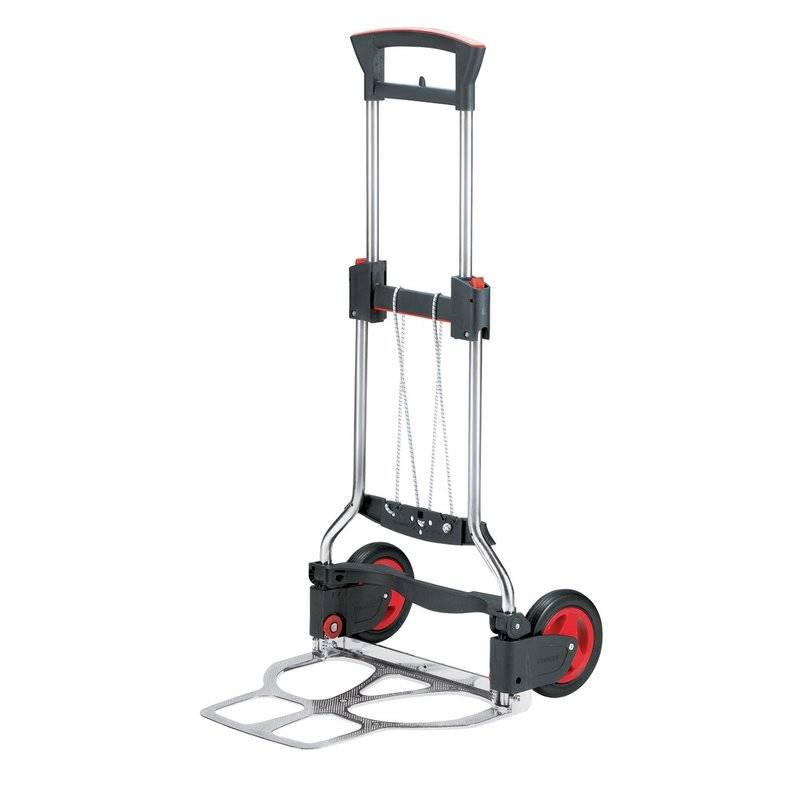 Transportkarren klappb.VA Alu.H.1130mm Schaufel-L.410mm Trgf.125kg-0