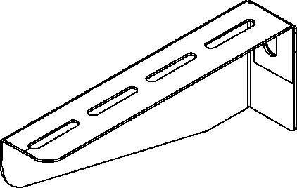 Niedax Wandausleger KTAL 300-1