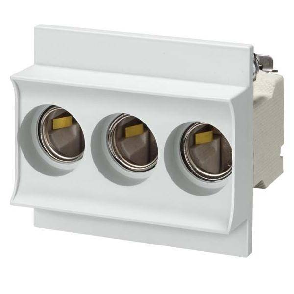 Siemens Dig.Industr. Neozed-EB-Sicherungssockel D01/16A 3-polig 5SG5553-0