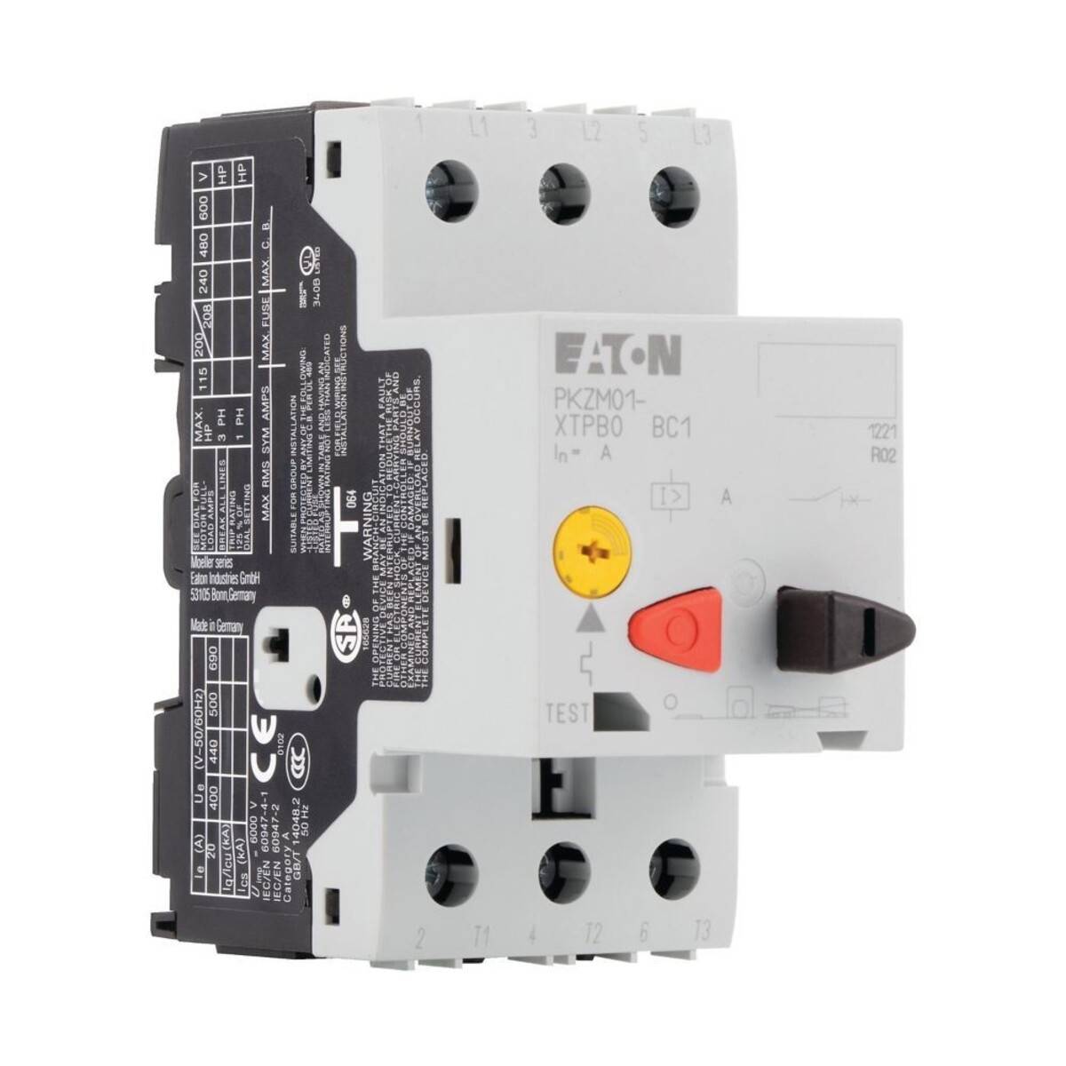 Eaton 278476 PKZM01-0,25 Motorschutzschalter 690 V/AC 0.25 A 1 St.-3