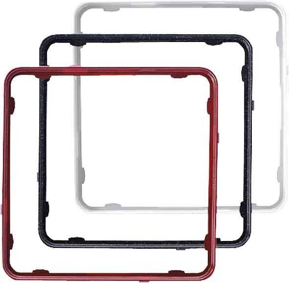 Jung Applikations-Rahmen gl.ch CDP 81 GCR-1