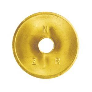 NZR Standardwertmarke WM messing #2020-1