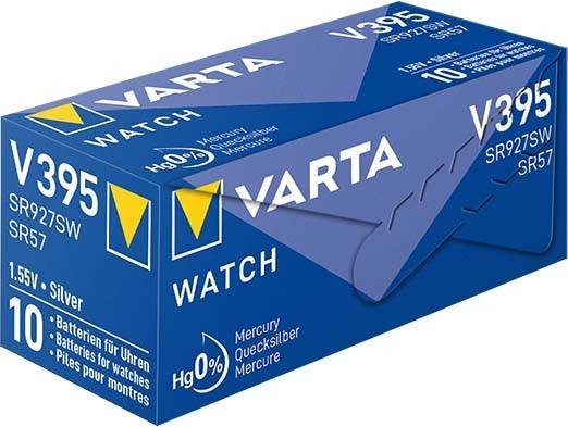 10 Stk. Varta Cons.Varta Uhren-Batterie V 395 Stk-2