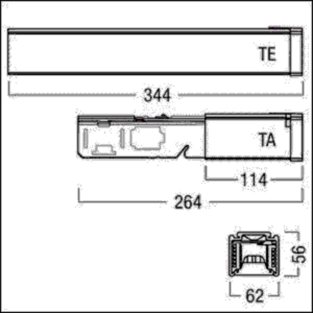 Zumtobel Einspeisung Tecton TE WH elektrisch-1