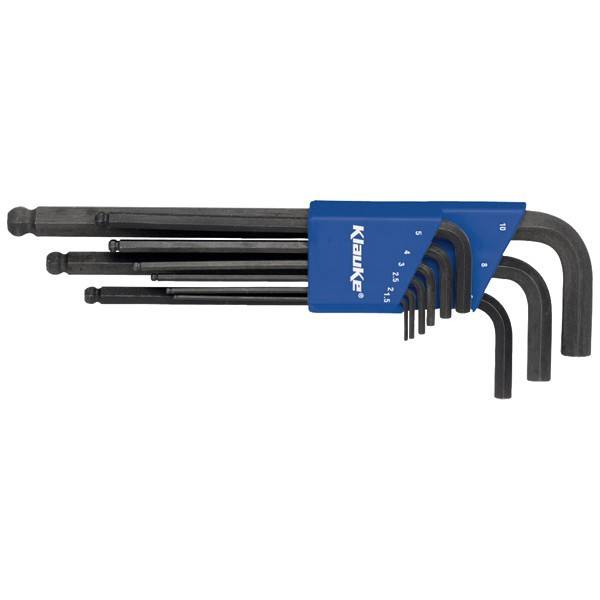 Klauke Kugelkopf-6Kant-Winkel-Set KL375-1