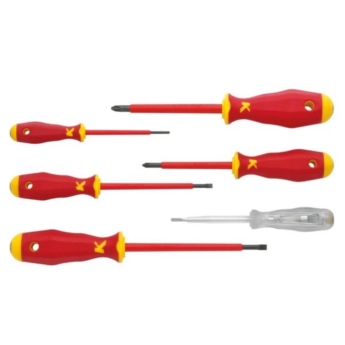 Klauke Schraubendreher-Set VDE-Schraubendreher-Set 6 teilig-0