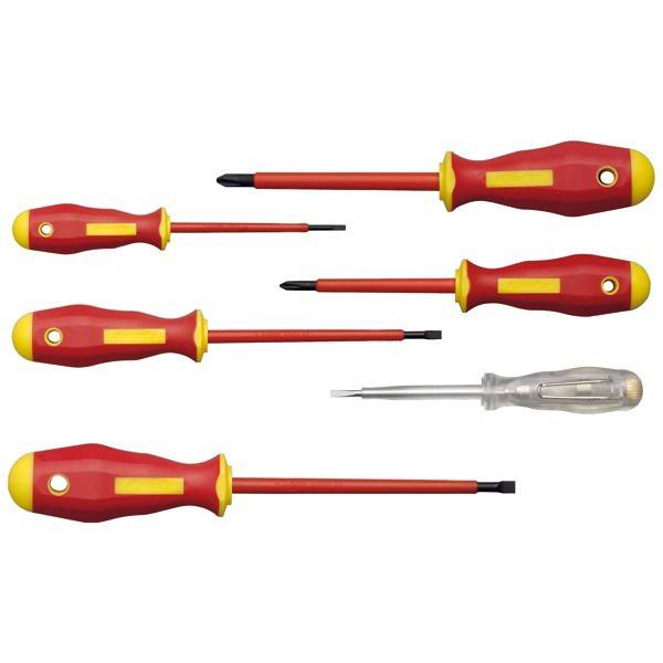 Klauke Schraubendreher-Set VDE-Schraubendreher-Set 6 teilig-1