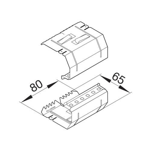 TEHALIT Kupplungspaar,BRS65170,Stahlbl,verz BRS651709-1