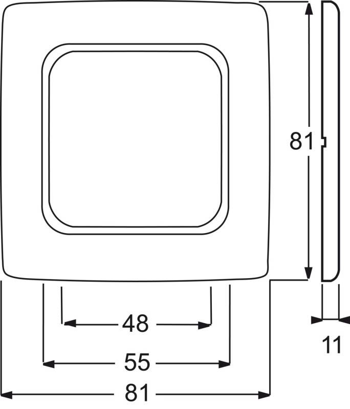 Busch-Jaeger Rahmen 1-fach 2511-212K-102-1
