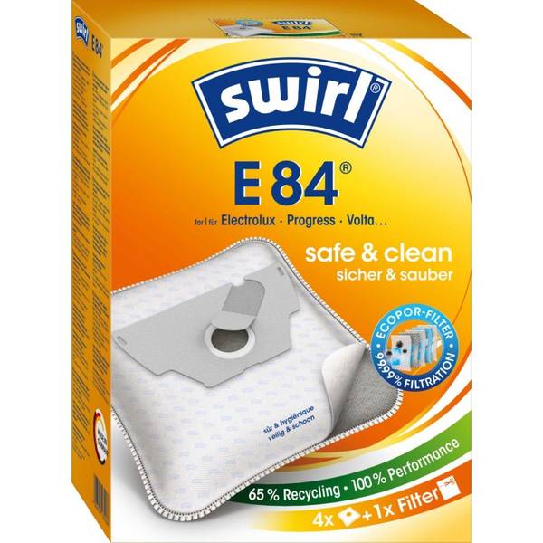 3 Pck. Swirl Staubbeutel E 84 EcoPor VE4