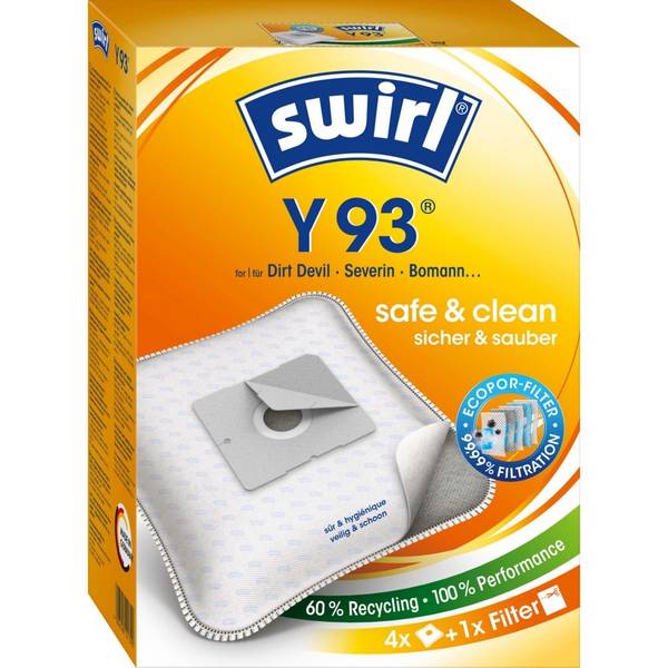 Swirl Staubbeutel Y 93(Y95) EcoPor VE4