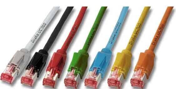 EFB Elektronik K8051.1 RJ45 Netzwerkkabel, Patchkabel CAT 6a S/FTP 1.00 m Grau vergoldete Steckkontakte 1 St.-1
