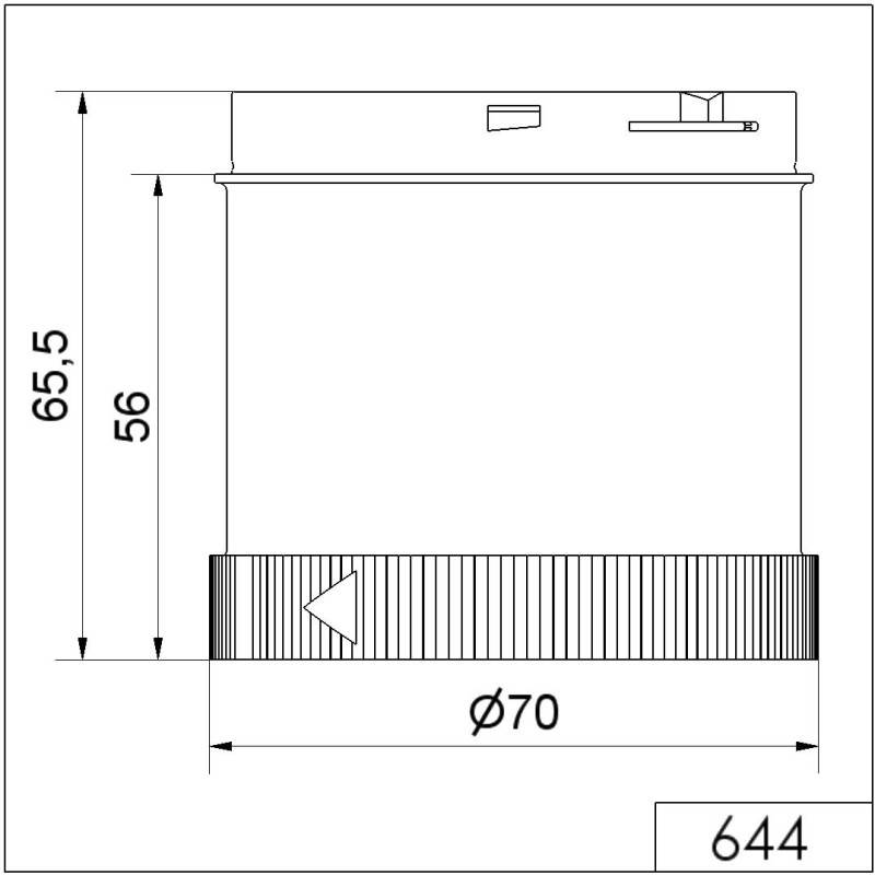 Werma LED-Dauerlichtelement 64450075-1