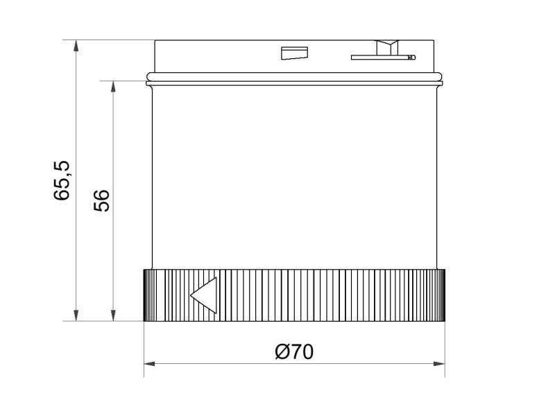 Werma LED-Dauerlichtelement 64450075-2