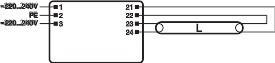 OSRAM BETRIEBSGERÄTE EVG QTP5 1x80/220-240-2