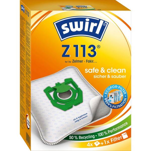 Swirl Staubbeutel Z 113 EcoPor Zel VE4