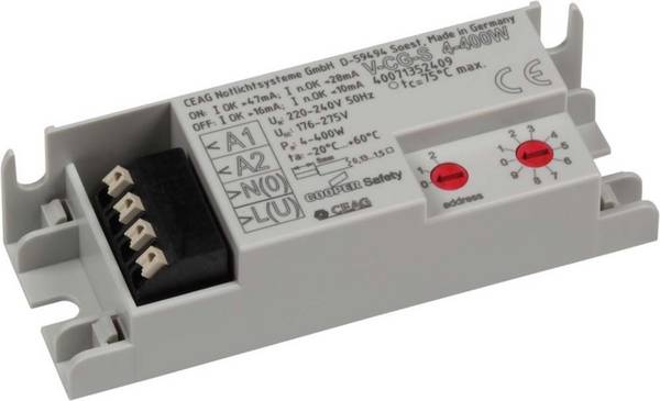 Ceag Notlichtsysteme Überwachungsmodul VCG-S4-40