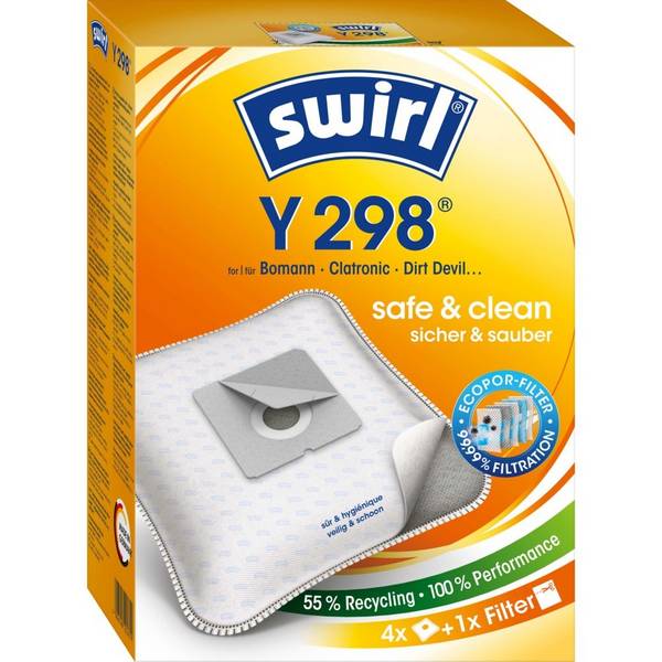 Swirl Staubbeutel Y 298(Y198)EcoPorVE4