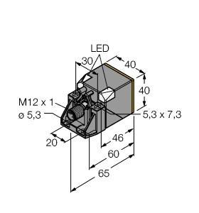 Turck Sensor NI50UQV40AP6X2H1141-1