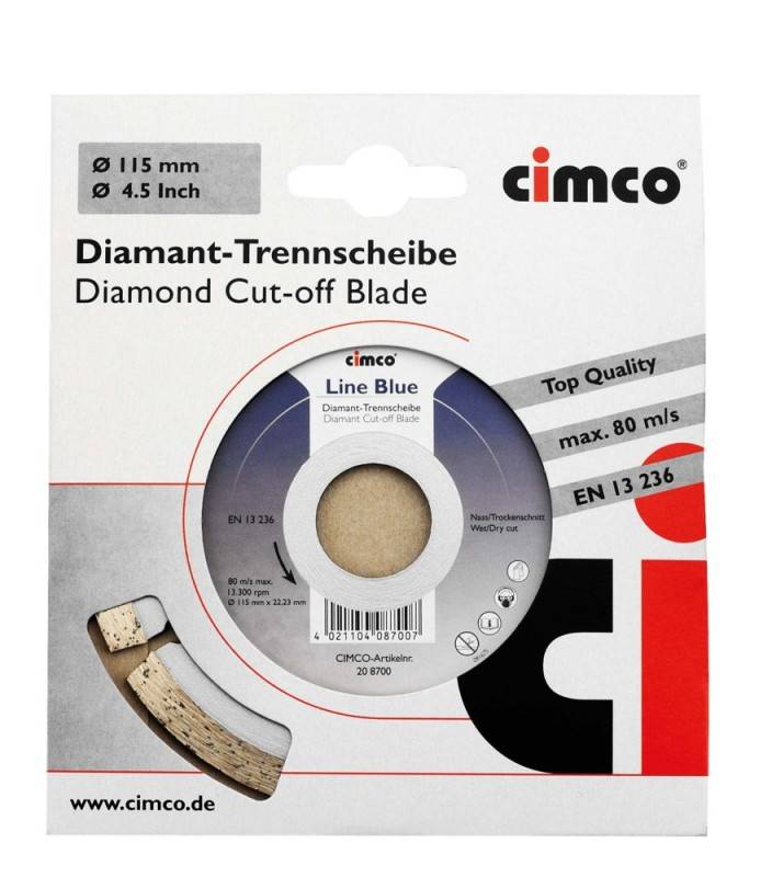Cimco Werkzeuge Diamanttrennscheibe 208706-1