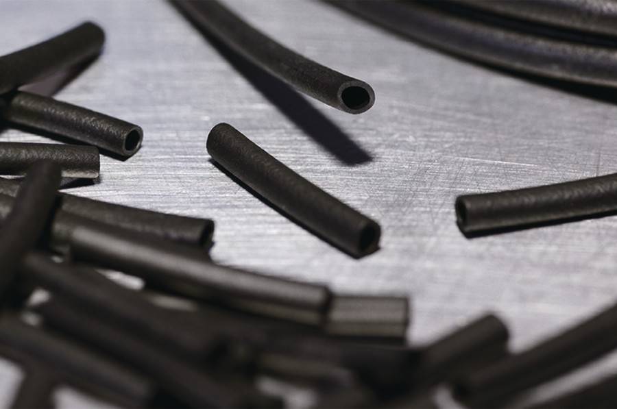 HellermannTyton H50X25BK Kabelbinder Schwarz Chloropren für Kabel-Ø 5 mm, Kabel ø 9 mm, Länge 25mm Dehnbar-0