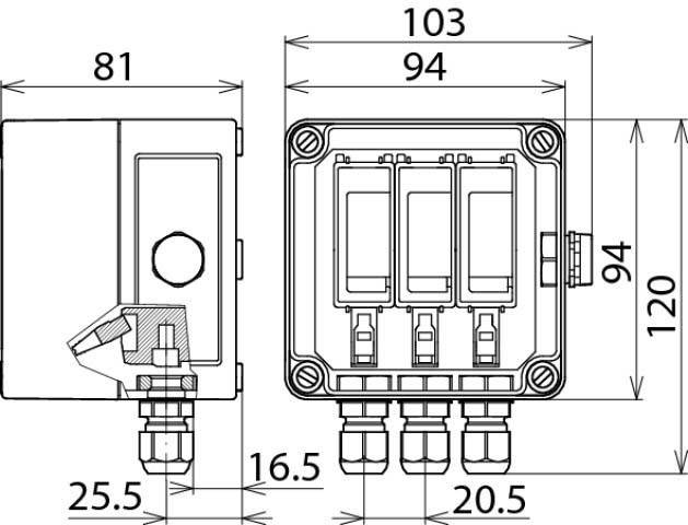 DEHN Überspannungs-Ableiter DCU YPV SCI 1000 1M-1