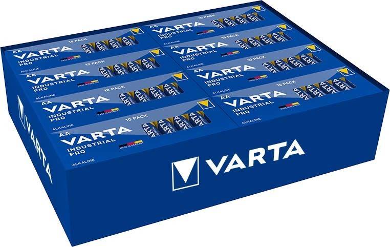 10 Stk. Varta Cons.Varta Batterie Industrial AA 4-2