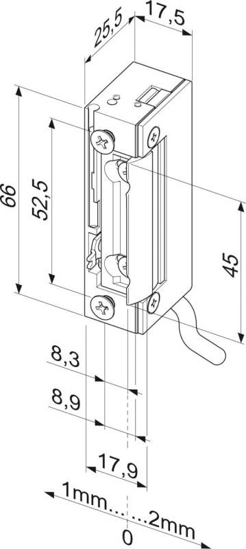 ASSA ABLOY Tueroeffner 118WE-------A71 Universal - Klingel/Gong-1