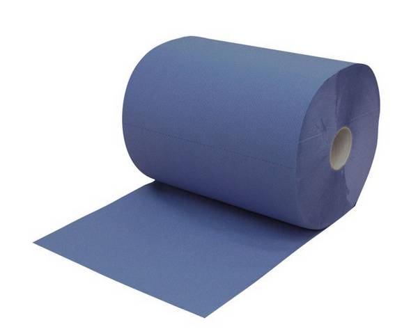 2St. Cimco Werkstatt-Handtuchrolle 145022 Abriss 500 a 36cm blau 3 lagig