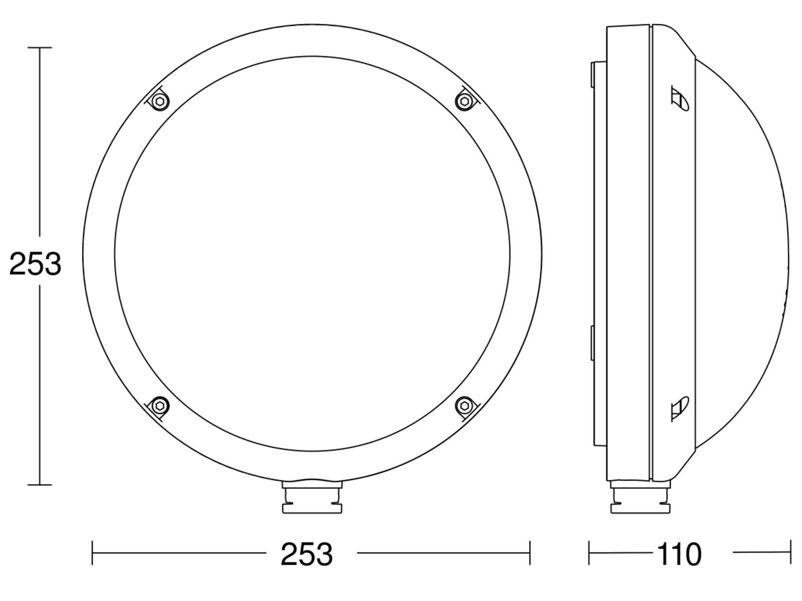 Steinel Sensor-LED-Außenleuchte L 330 S ANT 3000-1
