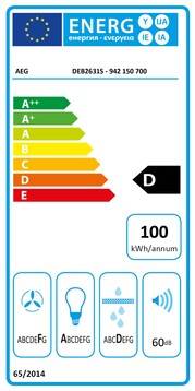 Electrolux AEG MDA EB-Haube LINIE stufenlos+Int,Serie2 DEB2631S Flip open-1