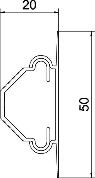 60 Mtr. Rehau RAUTRIGO Kanal ECK 3535cws #6131153-1