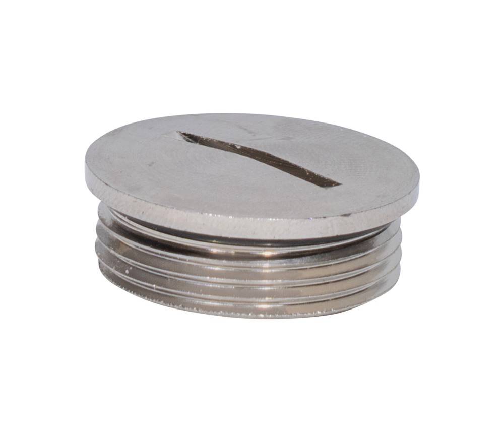 Plica Blindstopfen M63 Messing vern 916707063-2