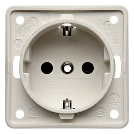 BERK Steckdose Schutzkontakt 941852502 polarweiss matt-1