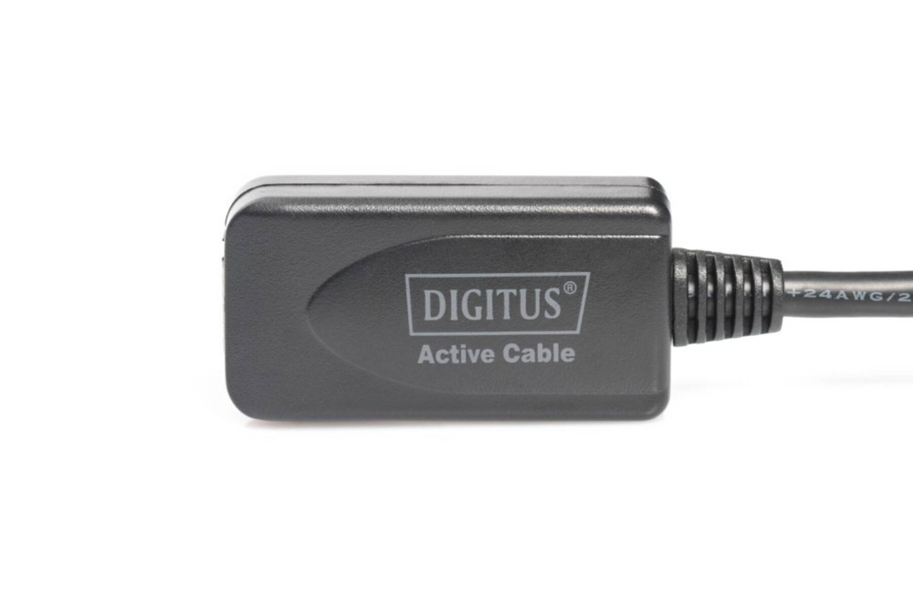 DIGITUS USB 2.0 Verlängerungskabel Typ A -A St/Bu 5.0m, sw-1