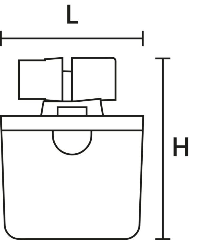 Relicon by HellermannTyton 435-01654 RELILIGHT V41 U1 PA66V0 BK10 Kabelmuffe Kabel-Ø-Bereich: 8 - 10 mm Inhalt: 1 St.-2
