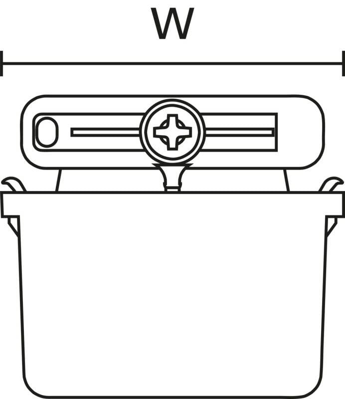 Relicon by HellermannTyton 435-01654 RELILIGHT V41 U1 PA66V0 BK10 Kabelmuffe Kabel-Ø-Bereich: 8 - 10 mm Inhalt: 1 St.-3
