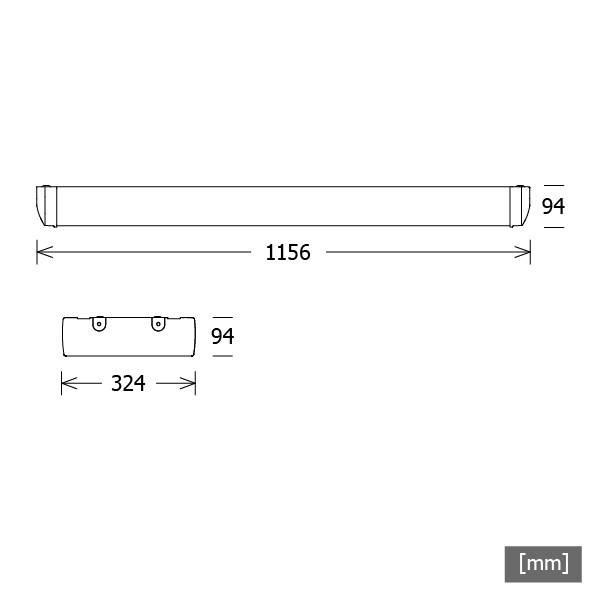LTS Licht&Leuchten LED-Hallenleuchte EXCIS-1