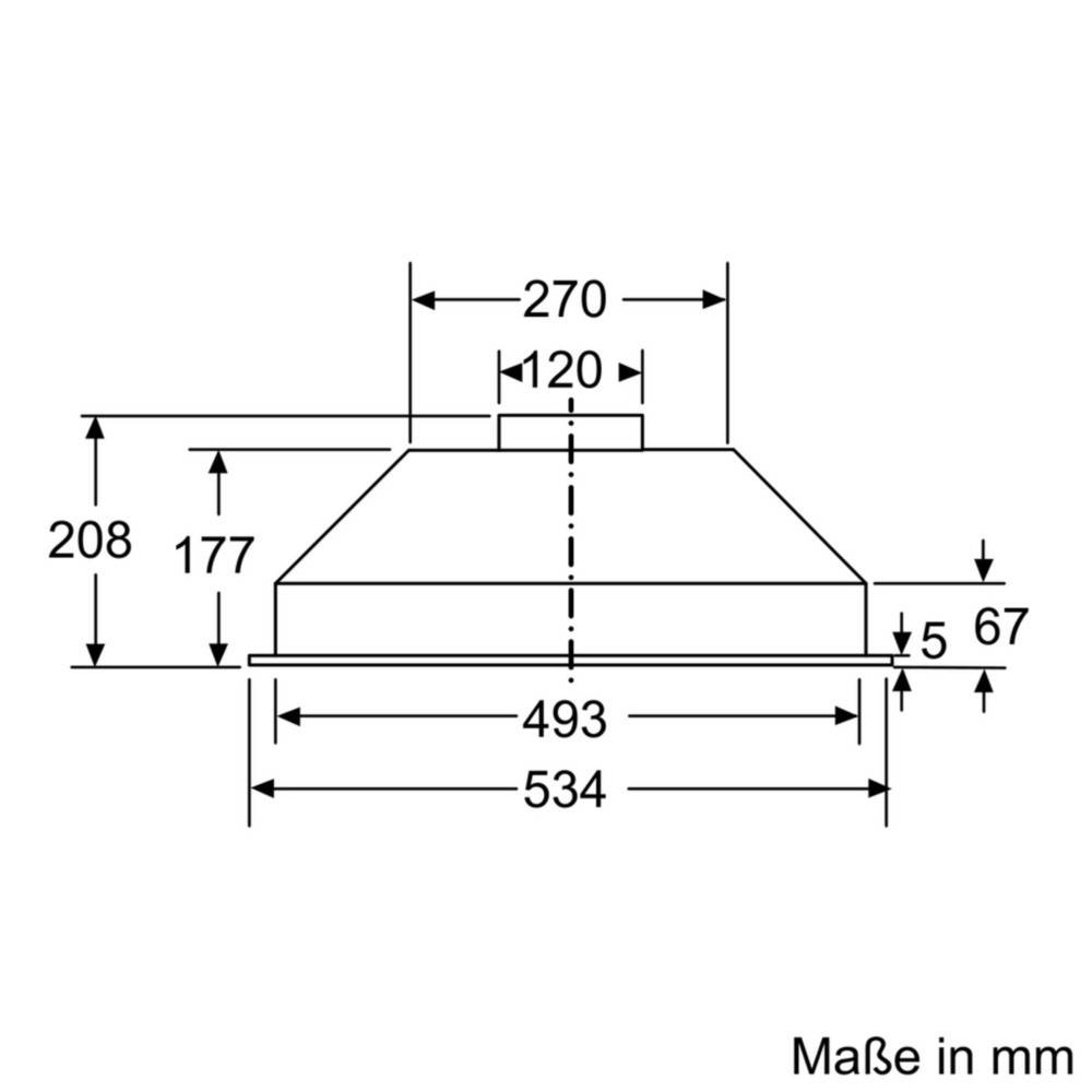 Constructa-Neff Lüfterbaustein 60cm D51NAA1C0-3