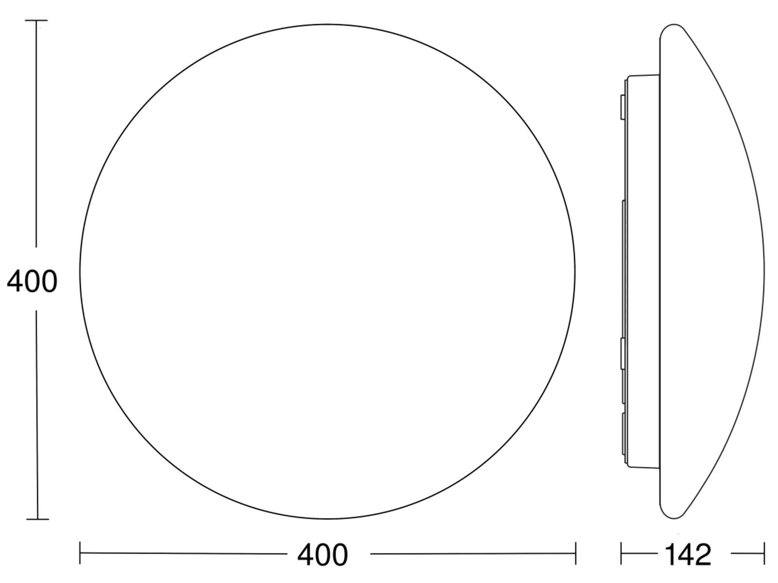 LED-Deckenleuchte RS PRO LED P3 4000K 20W 056117-2