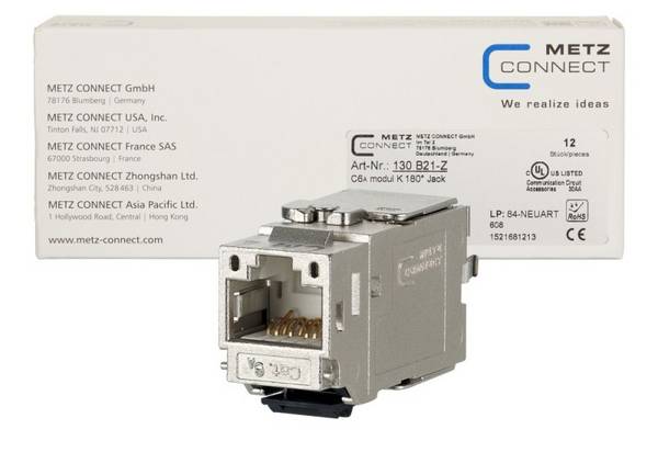 12 Stk. Metz Connect C6Amodul K 180 Jack
