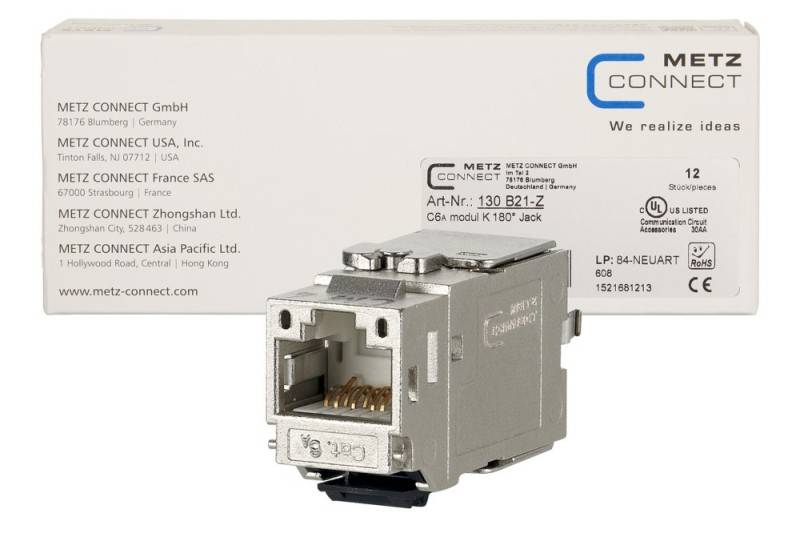 12 Stk. Metz Connect C6Amodul K 180 Jack 130B21-Z-0