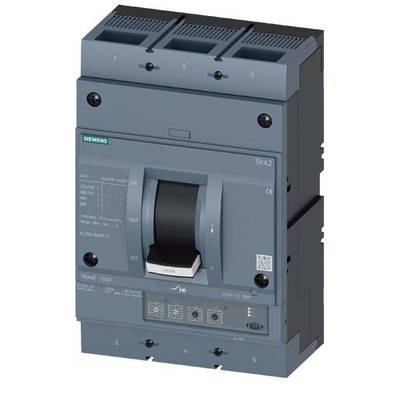 Siemens 3VA2510-6HM32-0AA0 Leistungsschalter 1 St.  Einstellbereich (Strom): 400 - 1000 A Schaltspannung (max.): 690 V/A